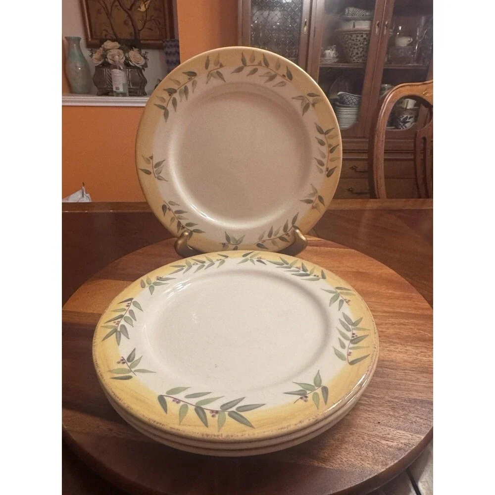 Dinner Plate Brittany by Crate & Barrel A Set Of 4